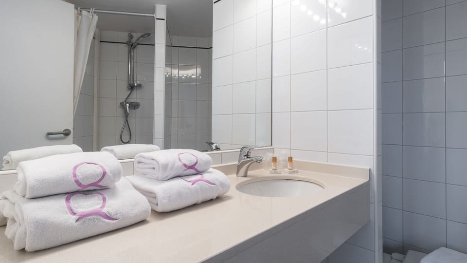 Standard Double Room | Bathroom | Free toiletries, hair dryer, towels