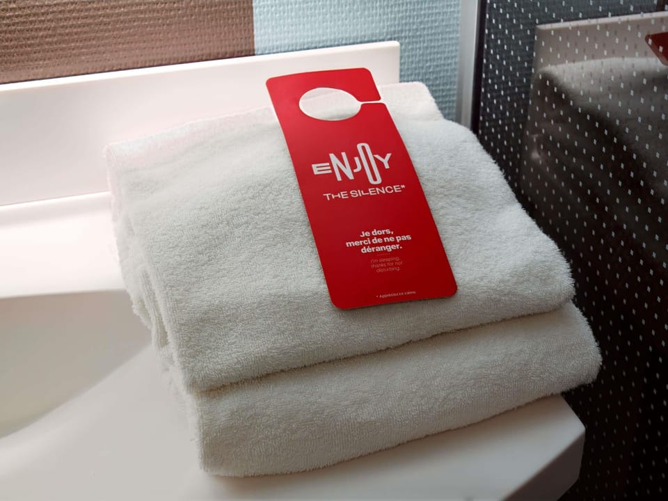 Premium bedding, desk, soundproofing, iron/ironing board