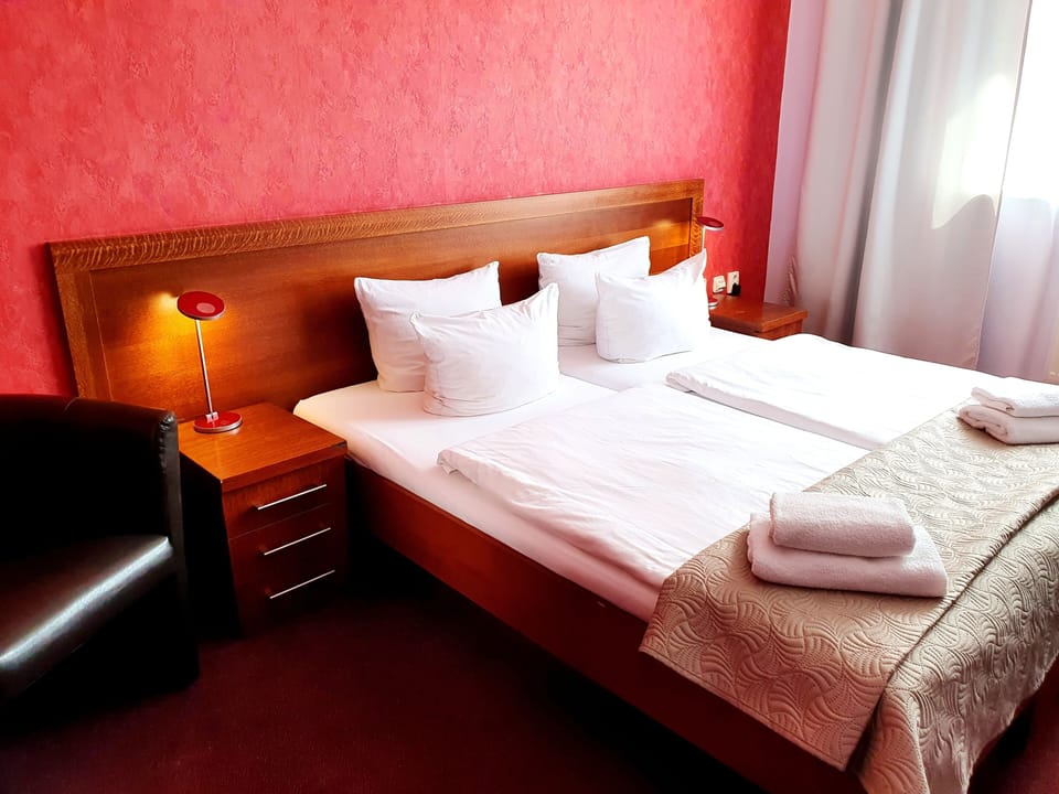 Standard Double Room | In-room safe, desk, blackout drapes, iron/ironing board (on request)
