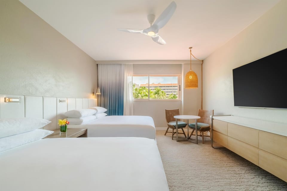 Room, 2 Queen Beds | Premium bedding, down comforters, pillowtop beds, in-room safe
