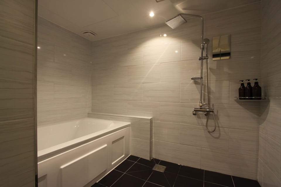 Suite (Check-In 9PM on Saturdays,Sundays,Public Holidays) | Bathroom | Free toiletries, hair dryer