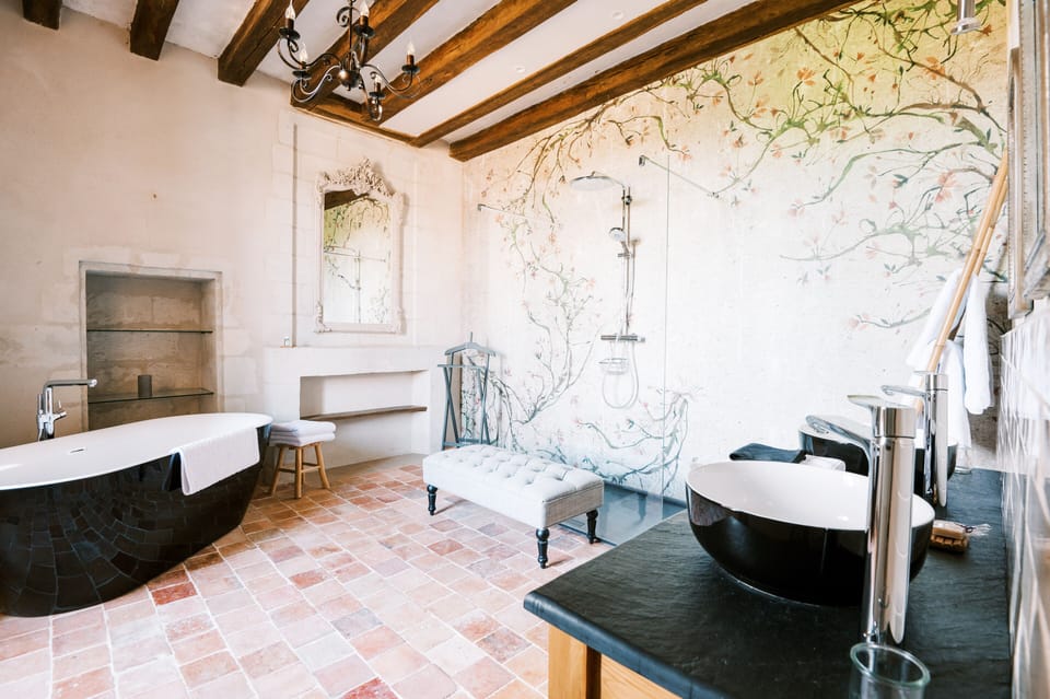 Superior Double Room, Ensuite, Garden View | Bathroom