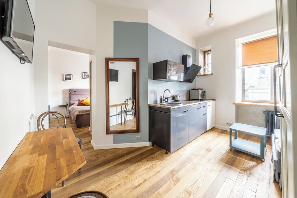 Design apartment | Living area | LED TV