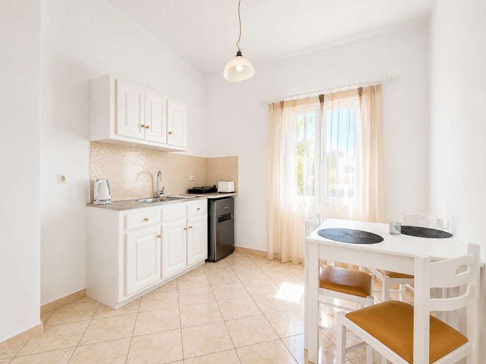 Basic Double or Twin Room, Garden View | Private kitchenette | Coffee/tea maker, fridge, stovetop, electric kettle