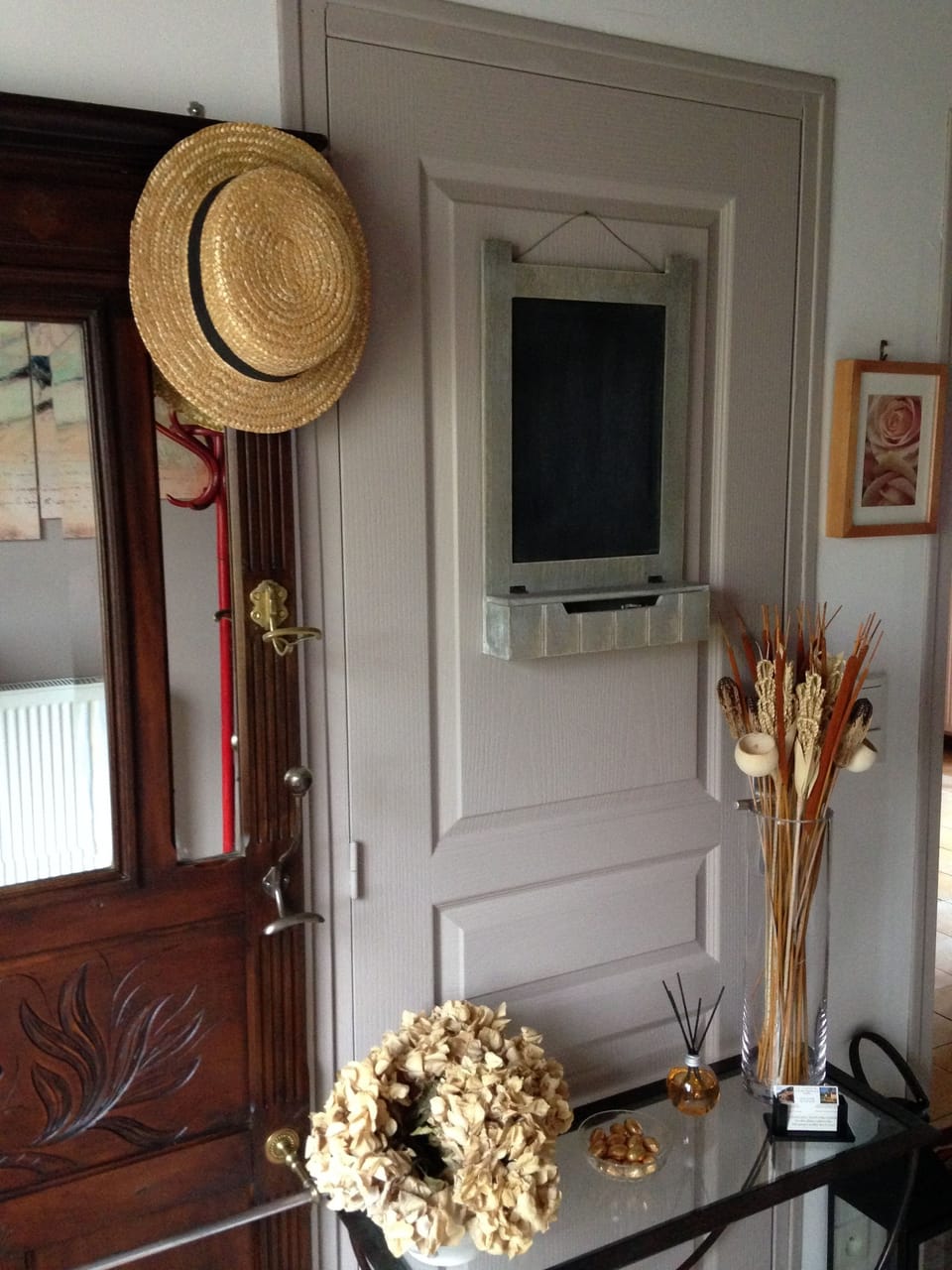 Interior entrance