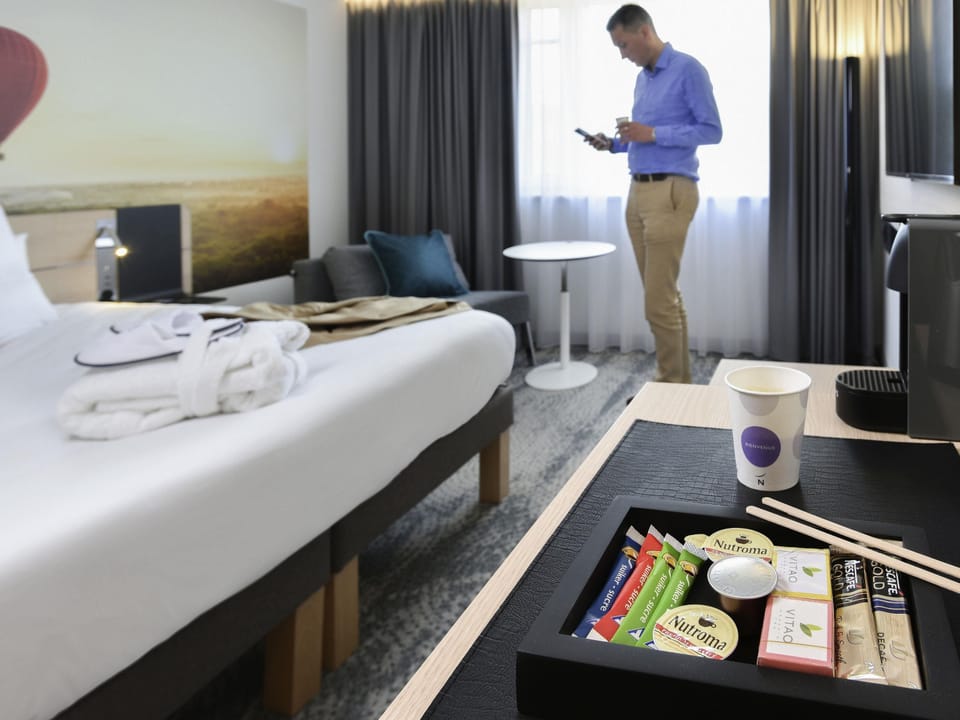 Executive Room, 1 Double Bed with Sofa bed | Premium bedding, in-room safe, laptop workspace, blackout drapes