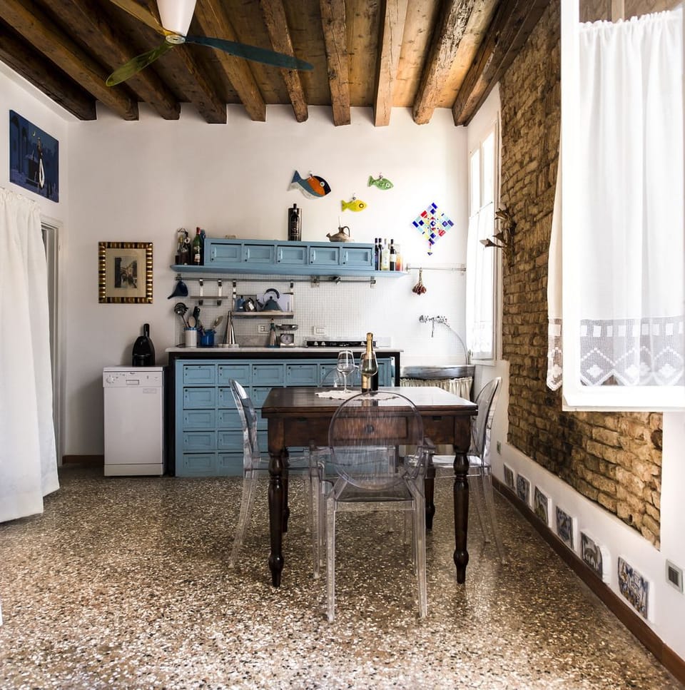 Apartment | Private kitchen | Fridge, stovetop, cookware/dishes/utensils