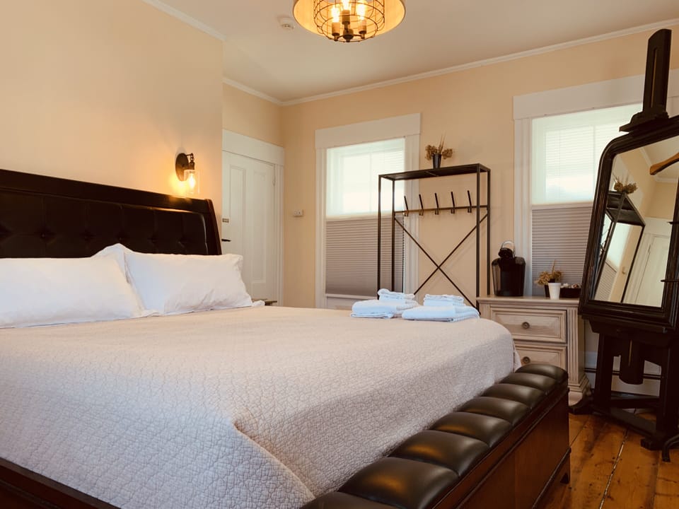 Luxury King Room  | Egyptian cotton sheets, premium bedding, individually decorated