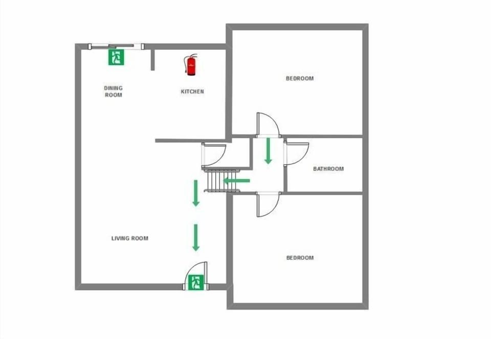 Villa, 2 Bedrooms | Floor plan