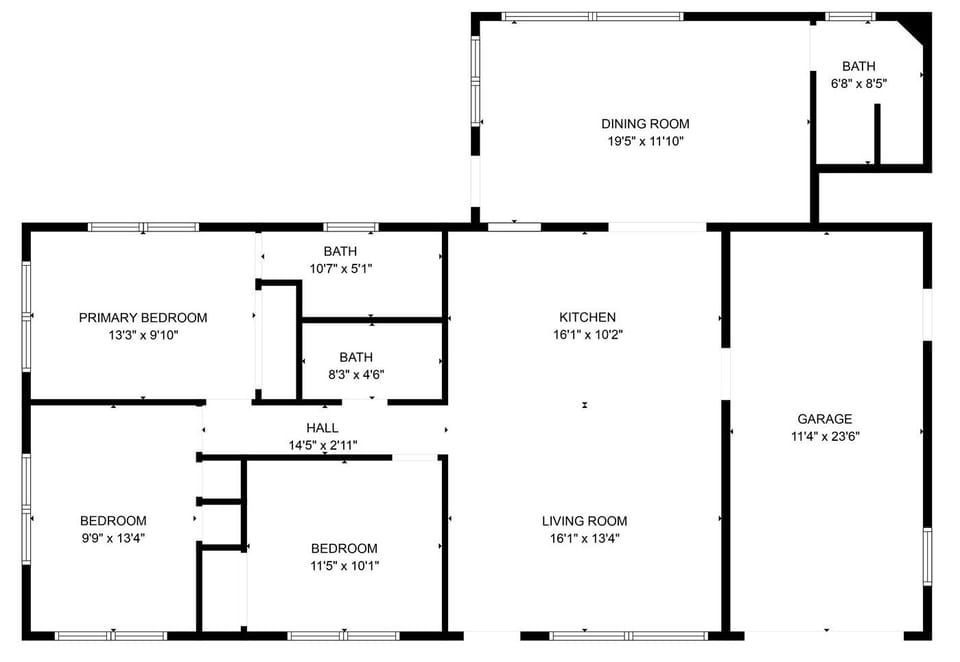 House, 3 Bedrooms | Floor plan