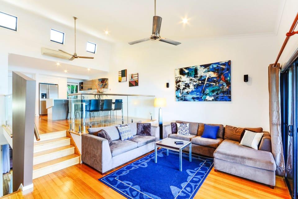 Apartment, 2 Bedrooms (2K, 1 Air Bed or 1K, 2KS, 1 Air Bed) | Living area | LED TV, DVD player