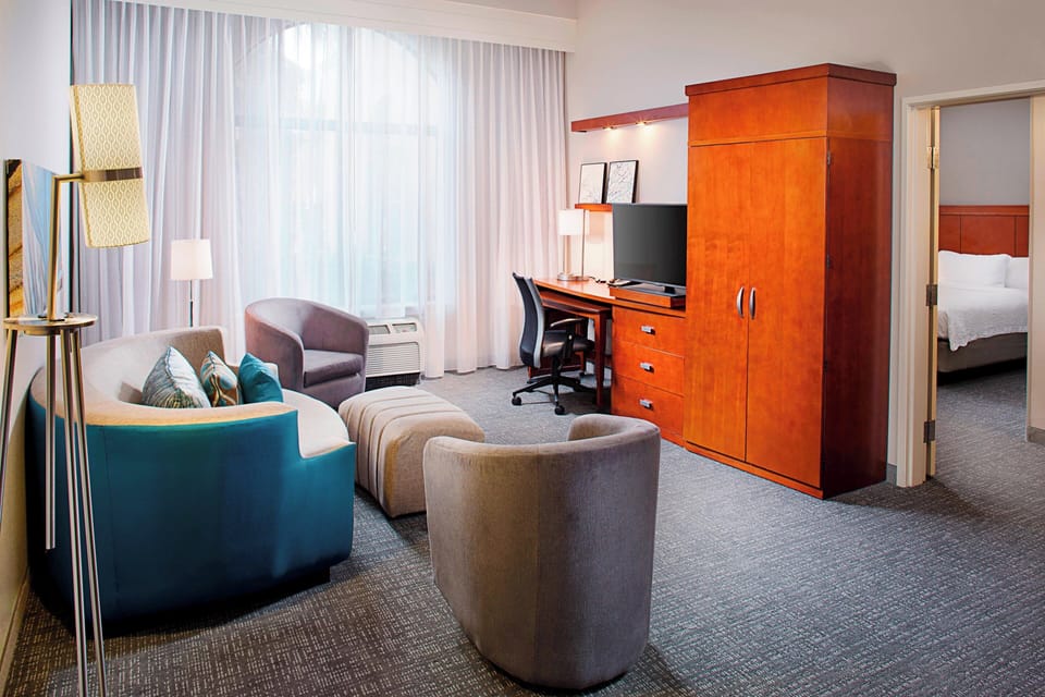 Flat-screen TV, pay movies