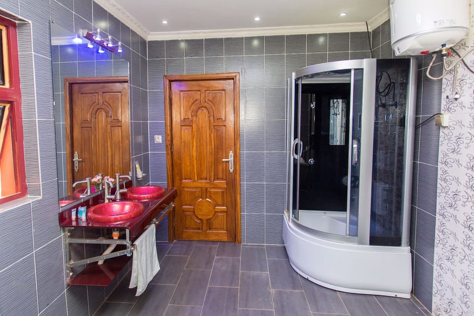 Standard Double Room | Bathroom | Shower, free toiletries, towels