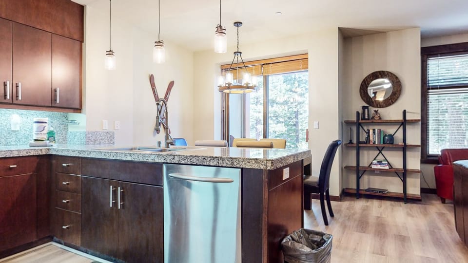 Condo, 2 Bedrooms | Private kitchen | Fridge, microwave, dishwasher, coffee/tea maker