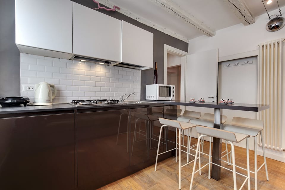 Apartment, 2 Bedrooms | Private kitchen | Full-size fridge, microwave, stovetop, dishwasher