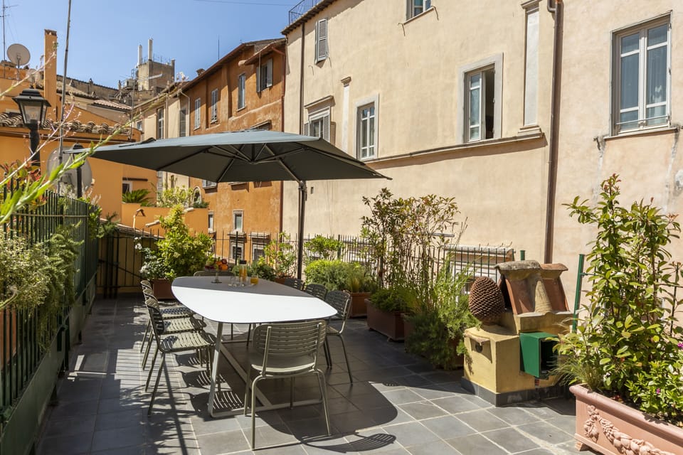 Apartment, 5 Bedrooms, Terrace, Annex Building | Terrace/patio