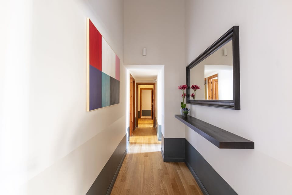 Interior entrance