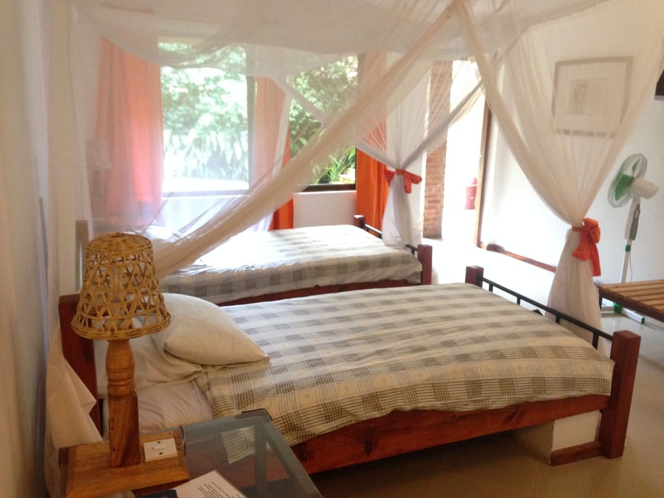 Double or Twin Room | In-room safe, bed sheets