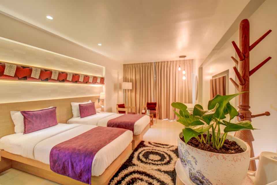Premium Room, 1 Double Bed, Non Smoking | In-room safe, desk, iron/ironing board, rollaway beds