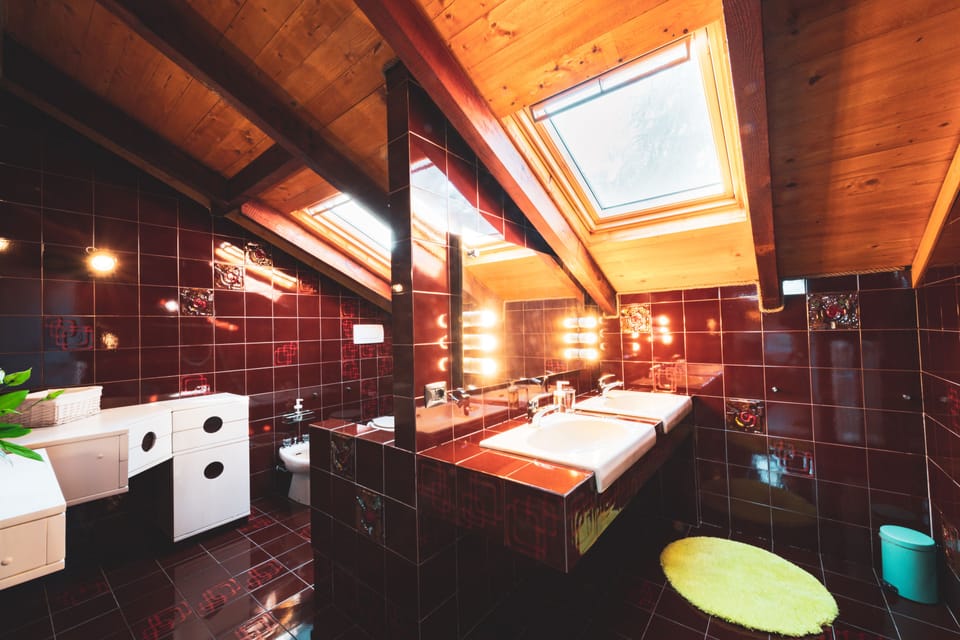 Suite | Bathroom | Combined shower/tub, free toiletries, hair dryer, bidet
