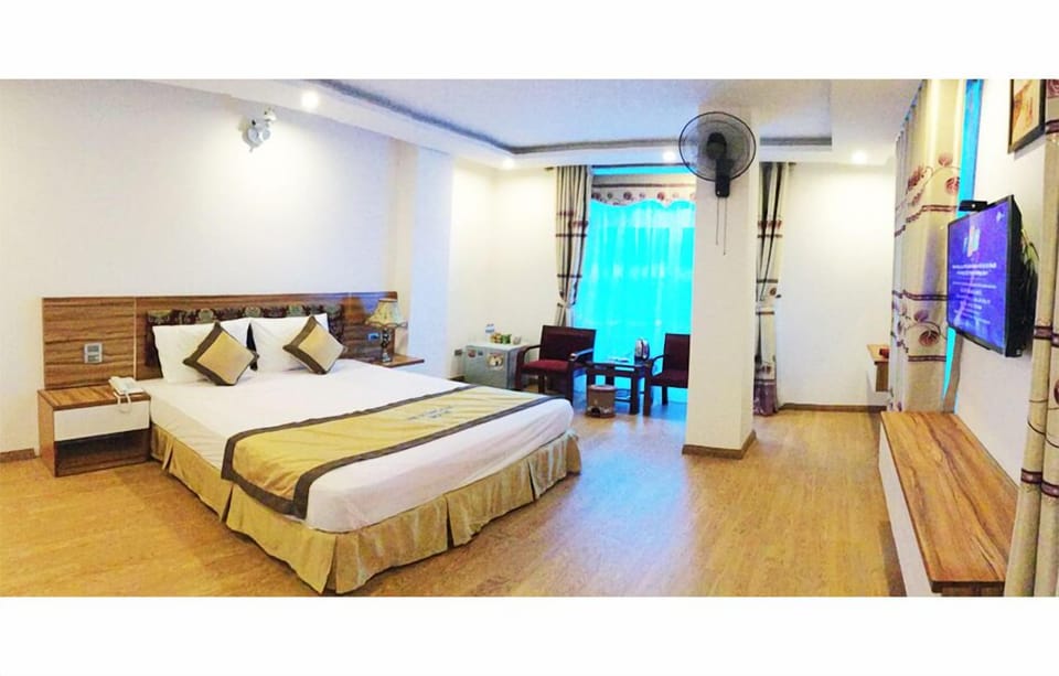 VIP 1 | Minibar, desk, blackout drapes, soundproofing