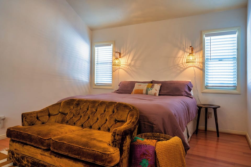 Deluxe Room, 1 King Bed, Patio, Garden View (The Canyon Room) | Premium bedding, down comforters, individually decorated