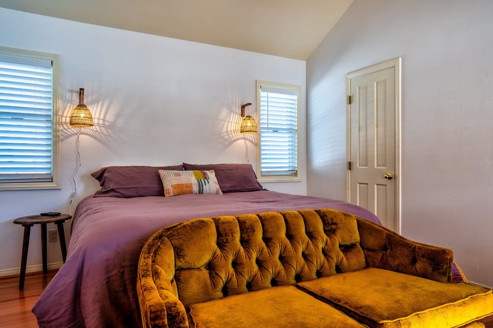 Deluxe Room, 1 King Bed, Patio, Garden View (The Canyon Room) | Premium bedding, down comforters, individually decorated