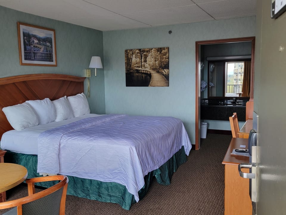 Basic Room, 1 King Bed | Premium bedding, in-room safe, desk, blackout drapes