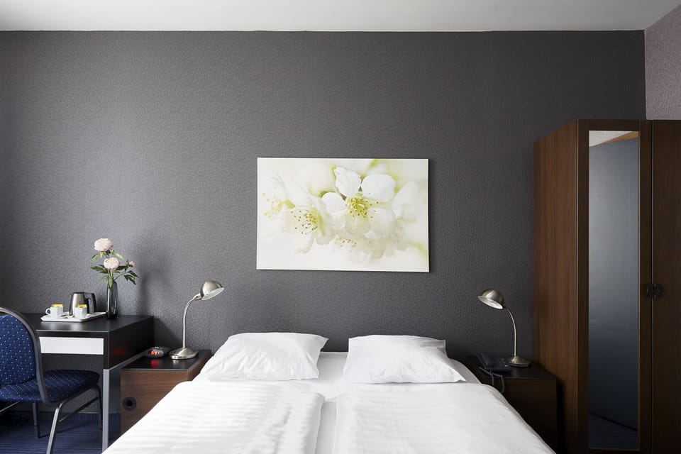 In-room safe, desk, blackout drapes, iron/ironing board