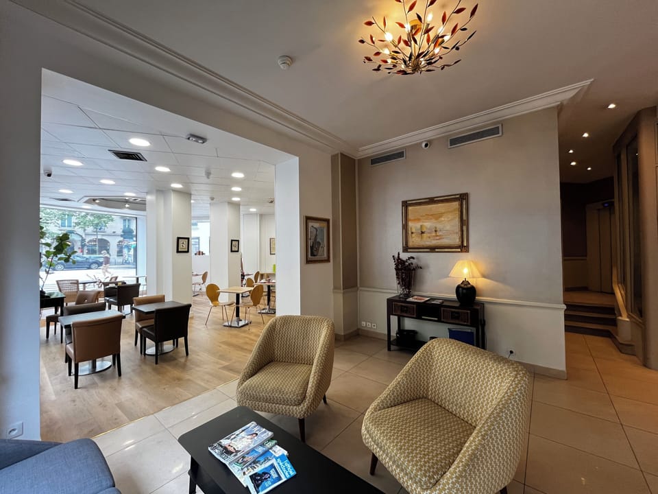 Lobby sitting area
