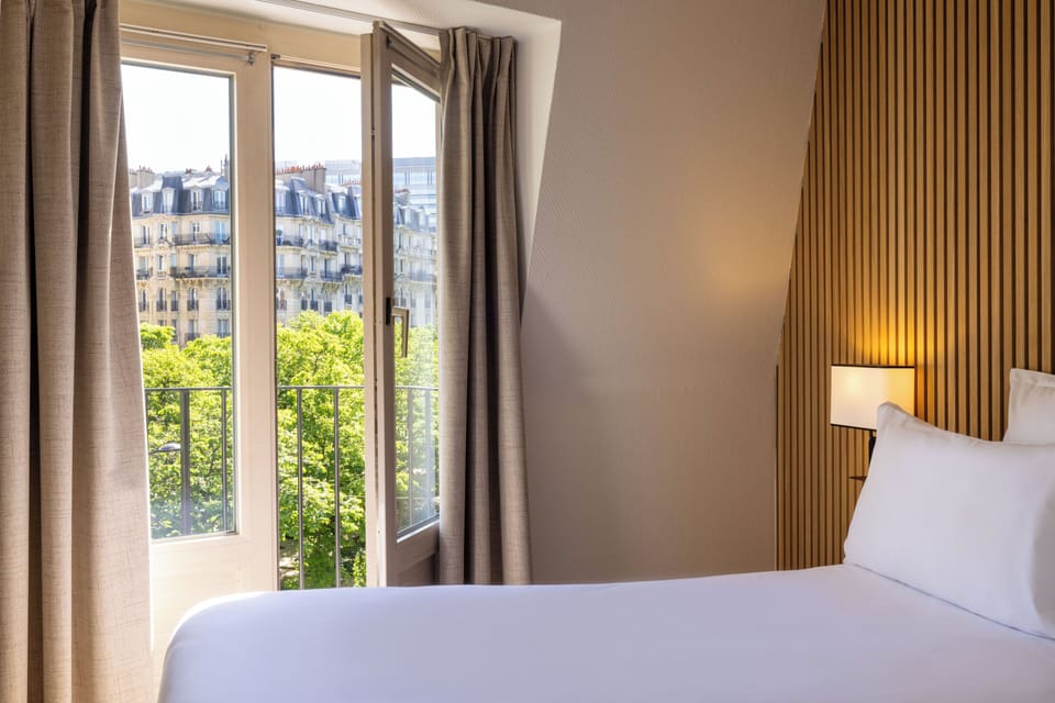 Double Room | Desk, blackout drapes, soundproofing, iron/ironing board