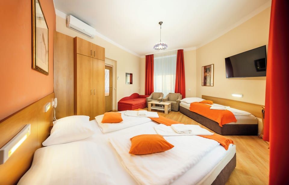 Apartment, 2 Bedrooms (5 Adults) | In-room safe, desk, iron/ironing board, free WiFi