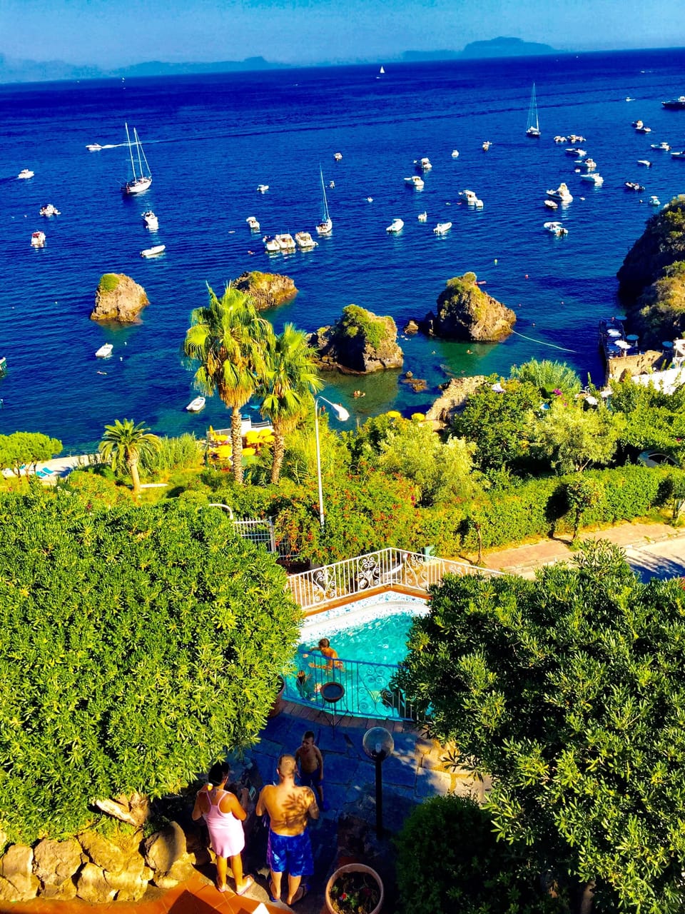 Indoor pool, seasonal outdoor pool