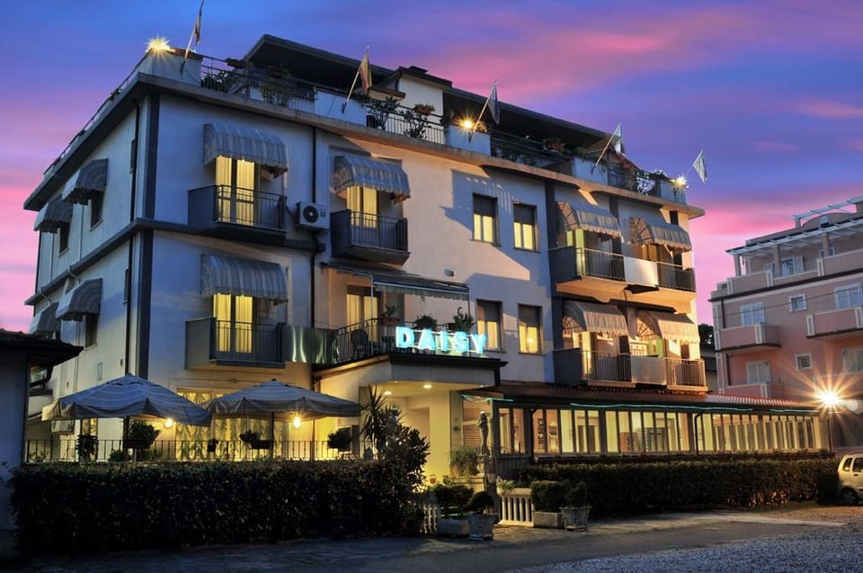 Front of property - evening/night