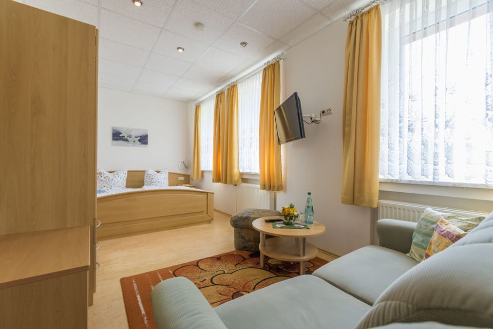 Premium bedding, desk, free WiFi, bed sheets