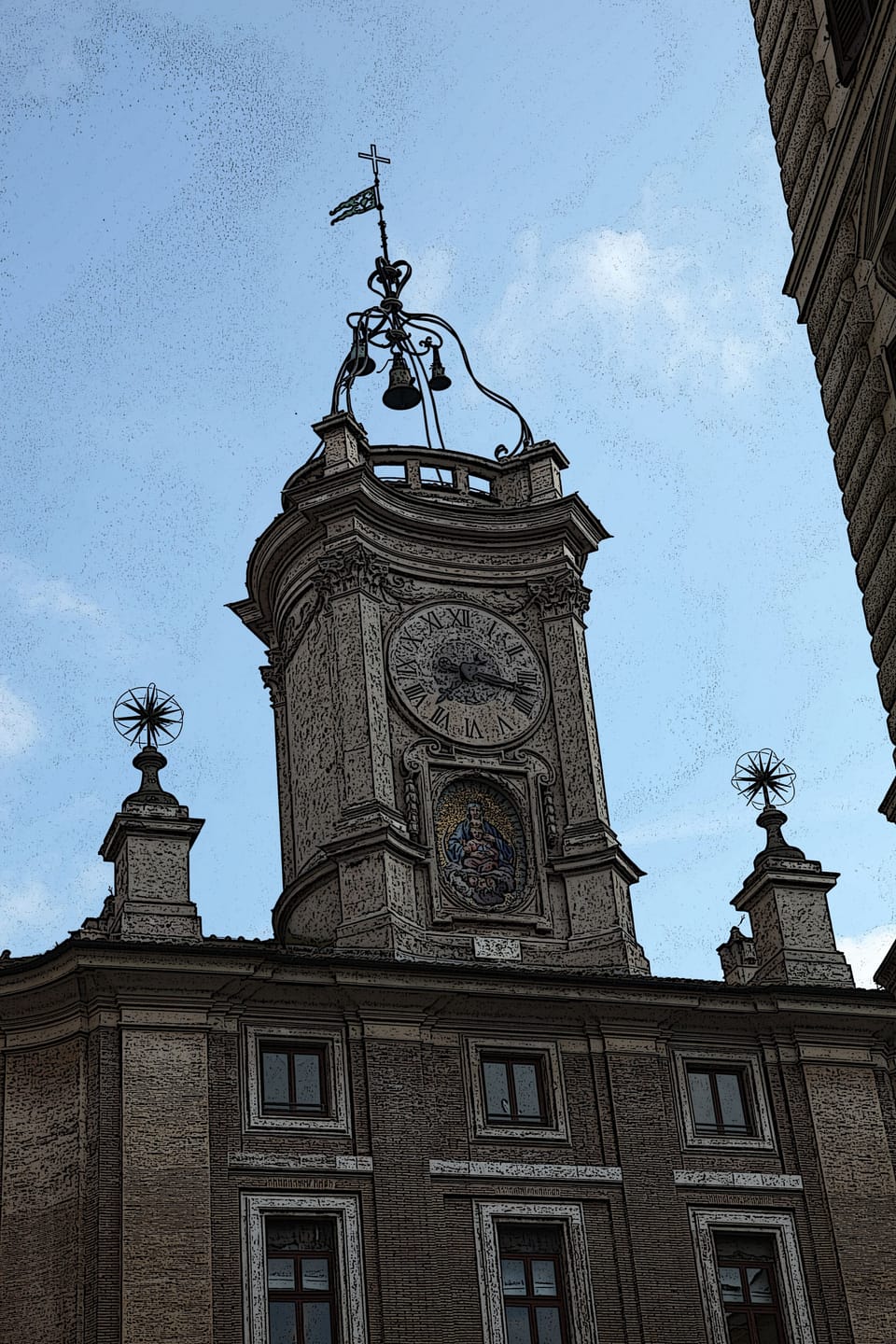 Exterior detail