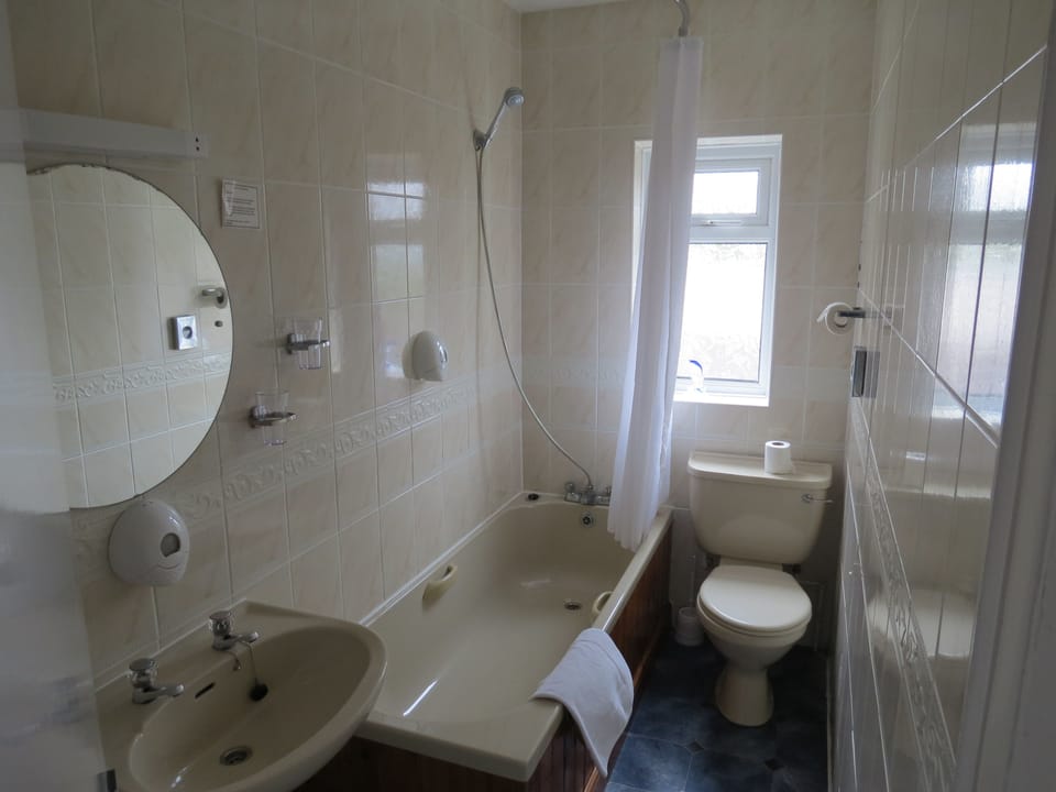 Twin Room | Bathroom | Free toiletries, hair dryer, towels