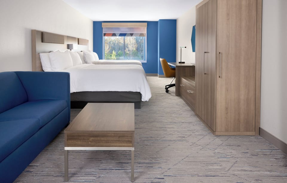 Standard Room, 2 Queen Beds, Accessible (Mobility, Accessible Shower) | In-room safe, soundproofing, iron/ironing board, free WiFi