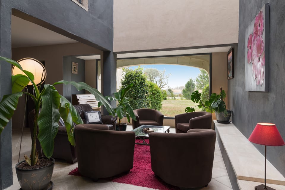Lobby sitting area