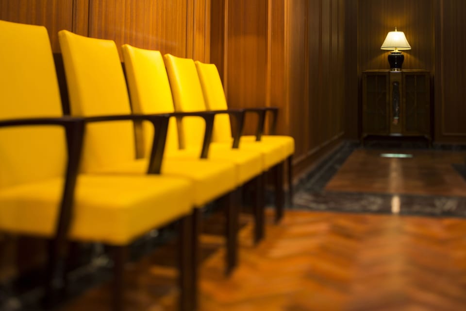 Lobby sitting area