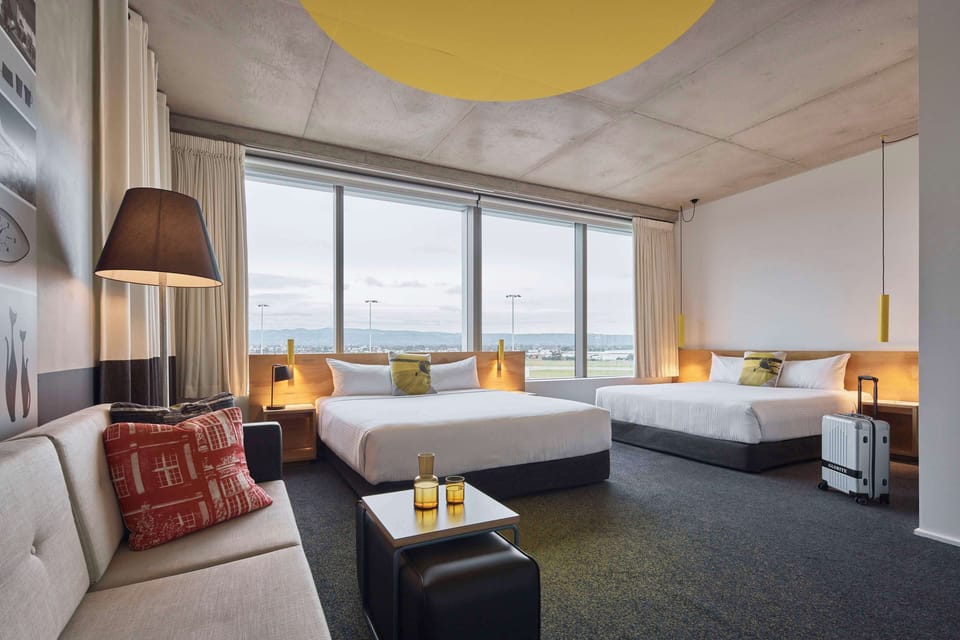 Atura City View Accessible Room | Premium bedding, desk, blackout drapes, soundproofing