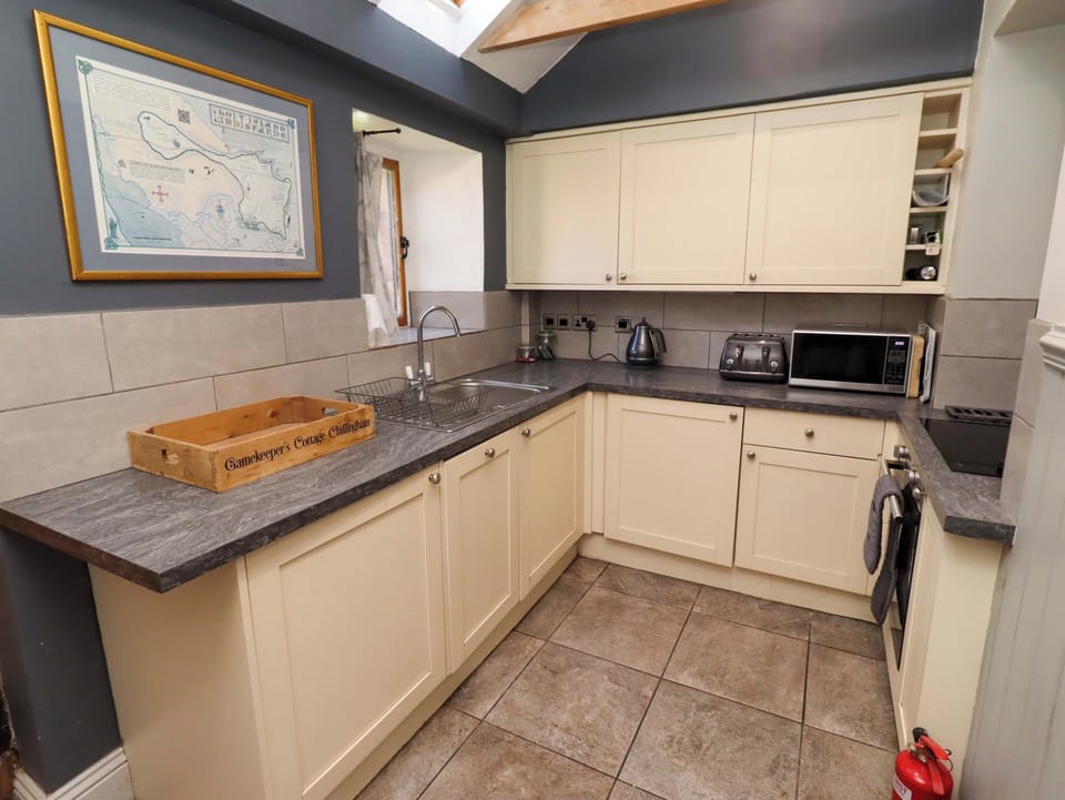 Dishwasher, highchair, cookware/dishes/utensils