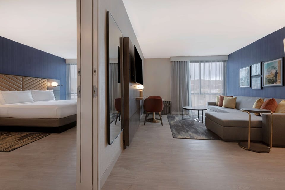 Suite, 1 King Bed | Down comforters, pillowtop beds, in-room safe, desk