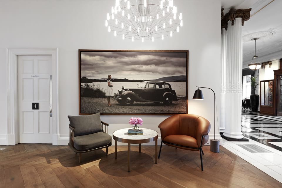 Lobby sitting area