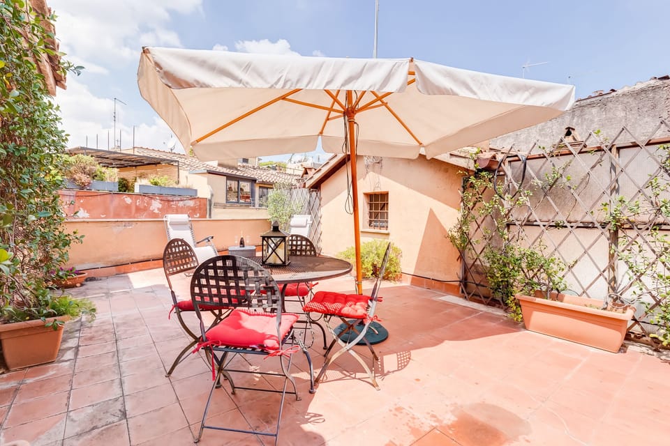 Apartment, 1 Queen Bed, Terrace, City View | 1 bedroom, desk, iron/ironing board, WiFi (free)