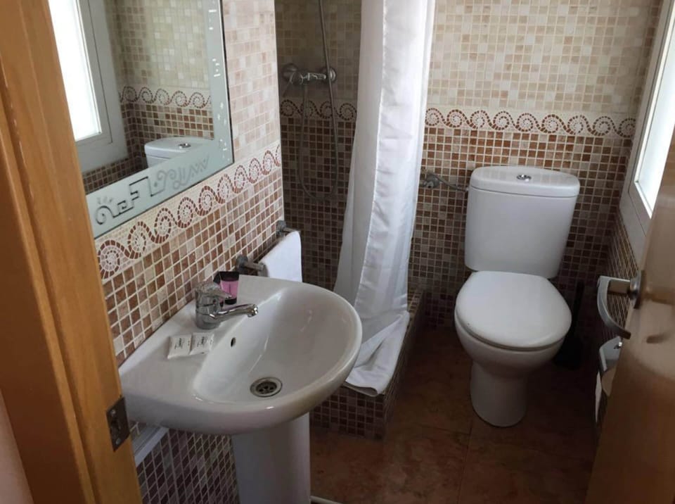 Triple Room | Bathroom | Shower, free toiletries, hair dryer, towels
