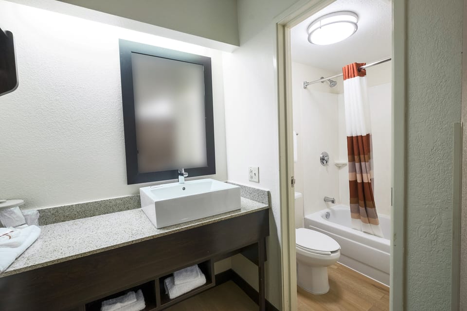 Free toiletries, hair dryer, towels, soap