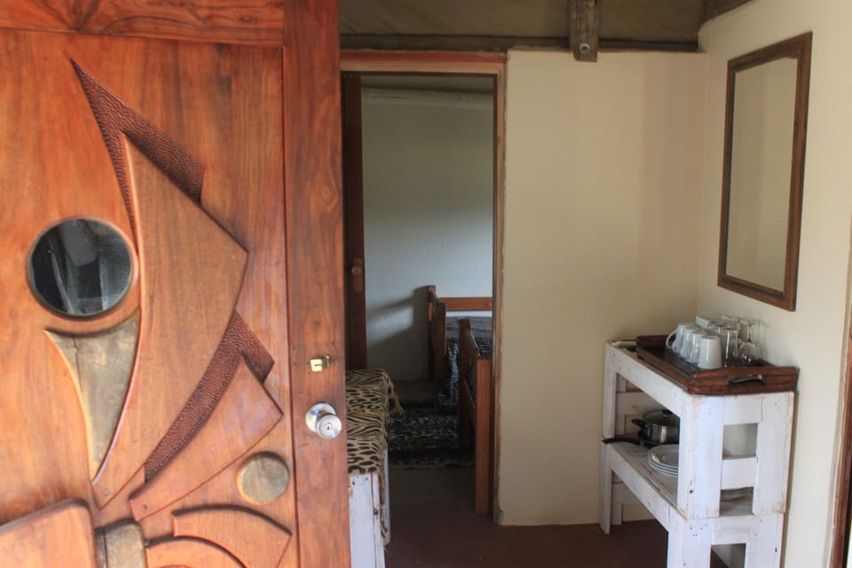 Sable Chalet | Private kitchenette | Fridge, microwave, stovetop, electric kettle