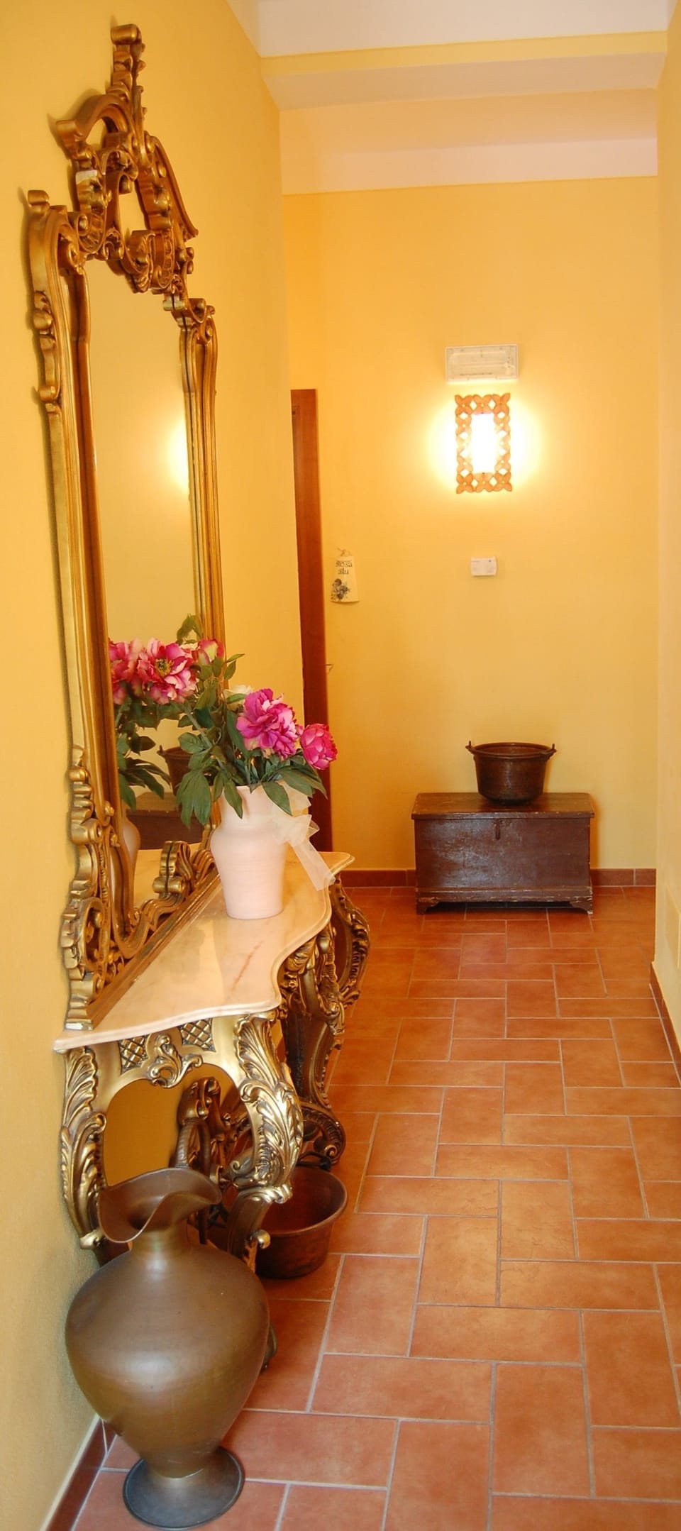 Interior entrance
