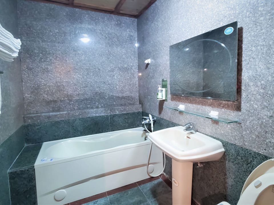 Deluxe Room | Bathroom | Free toiletries, hair dryer, slippers, electronic bidet